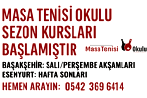 masa tenisi kursları